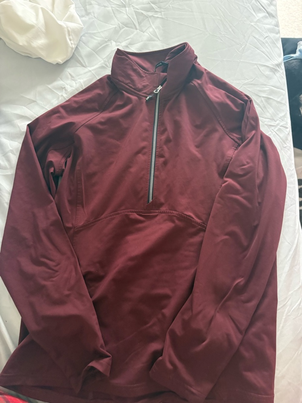 CUTTER AND BUCK WOMENS LIGHT WEIGTH QUARTER ZIP SIZE MEDIUM